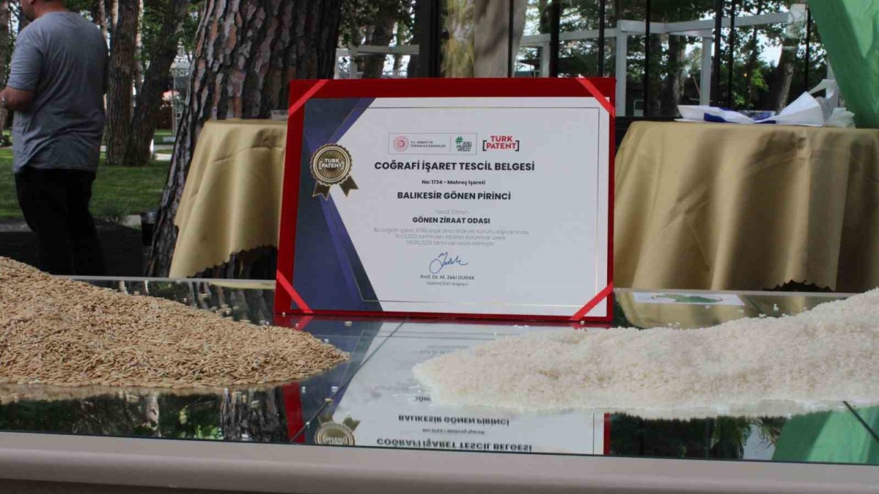 Gönen Baldo Pirinci Artık Tescilli