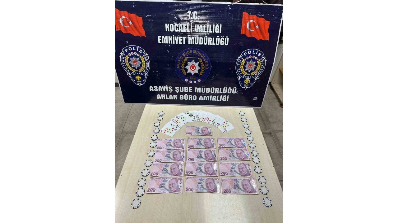 Kumar Oynayanlara Ceza Kesildi