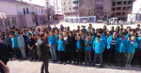 Okulda deprem tatbikatı