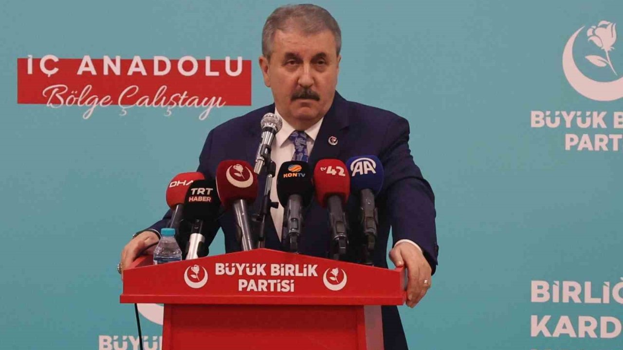 Bbp Genel Başkanı Destici: