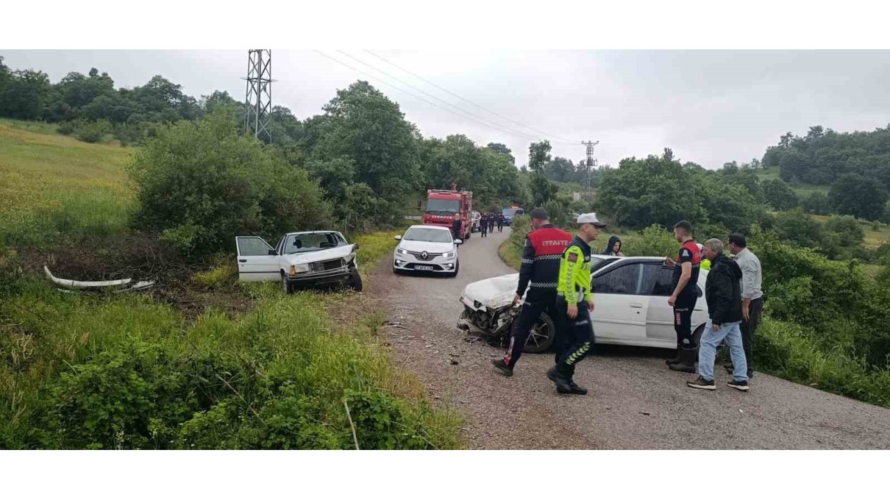 Çan’da Trafik Kazası: 2 Yaralı