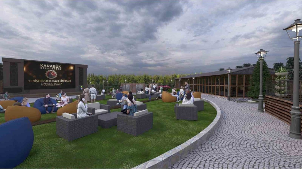 Yenişehir Açık Hava Sineması Projesinin İhalesi Yapıldı