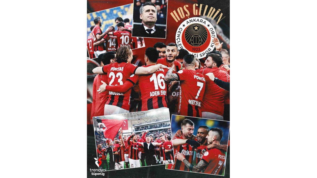 Gençlerbirliği’ne Süper Lig Resmi Hesabından Hoş Geldiniz Paylaşımı