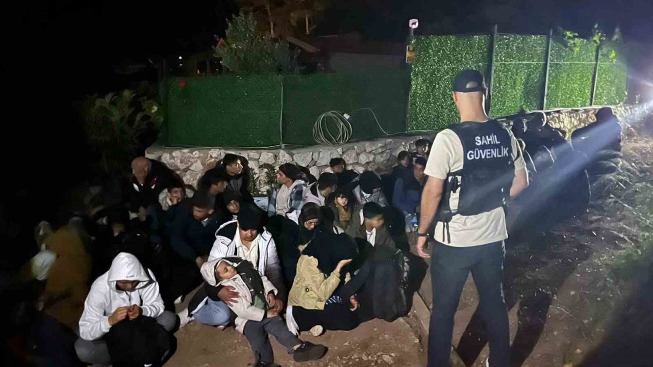 Fethiye’de 17’si Çocuk 36 Düzensiz Göçmen Yakalandı