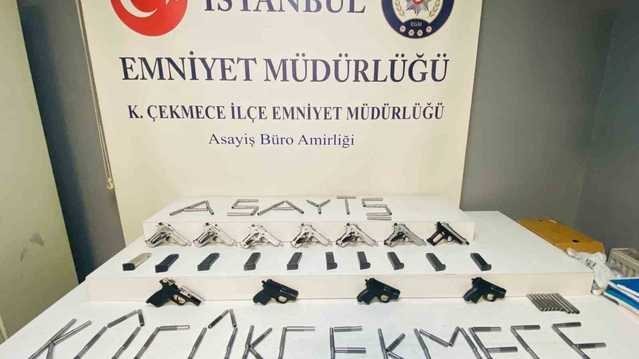 Küçükçekmece’de Silah Ticareti Yapan Şüpheli Bağcılar’da Yakalandı