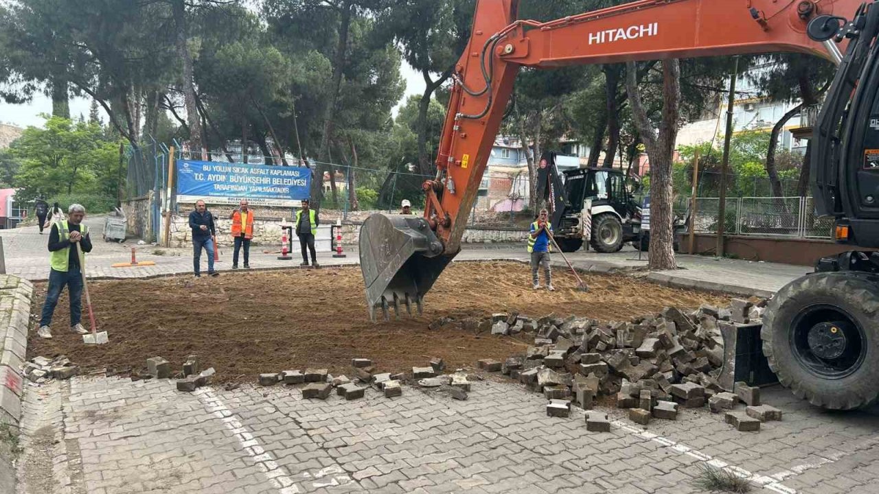 Büyükşehir Yol Çalışmalarında Hız Kesmiyor