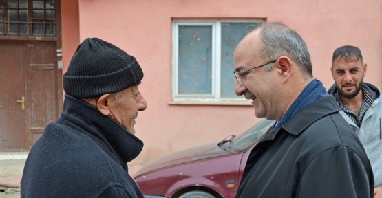 Başkan Gülcüoğlu vatandaşlarla buluşmaya devam ediyor