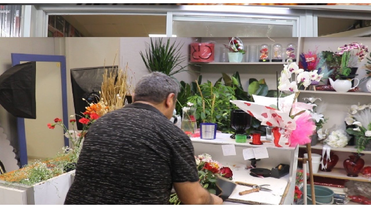 Çiçekçilerde Yoğunluk Yaşandı