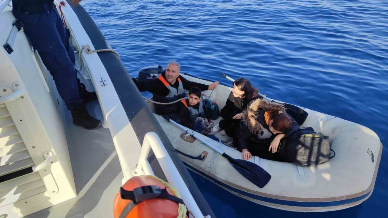 Bodrum’da 2’si Çocuk 4 Düzensiz Göçmen Yakalandı
