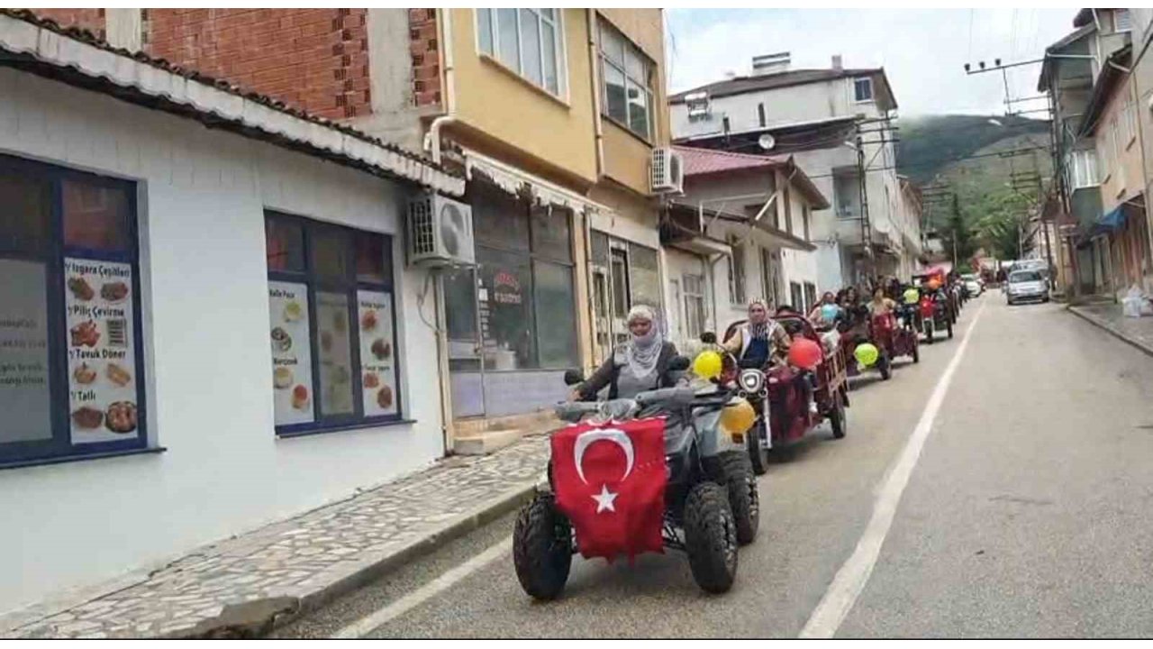Alpaslan Köyünde Kadınlardan Elektrikli Motorlarla