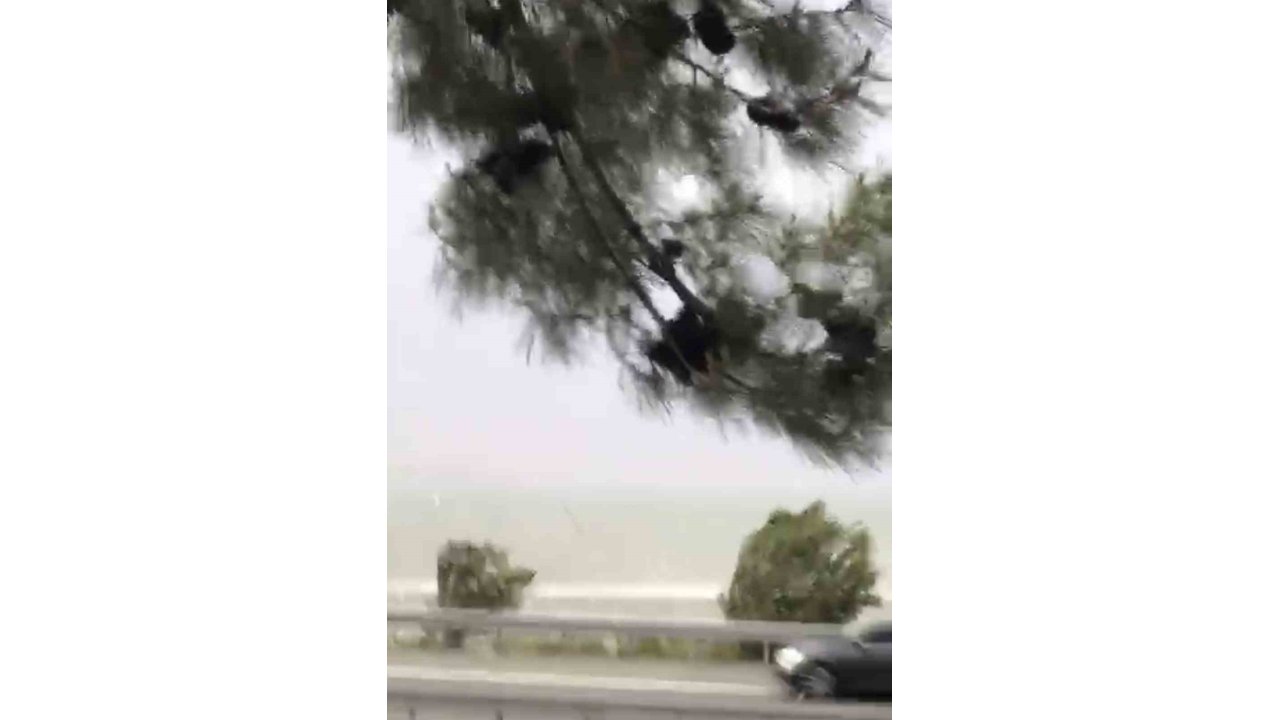 Elazığ’da Fırtına Etkili Oldu