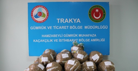 43 kilo esrarı bırakıp kaçan sürücü yakalandı