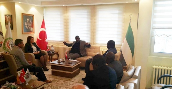 Uganda Ticaret ve Sanayi Bakanı Ankara’da