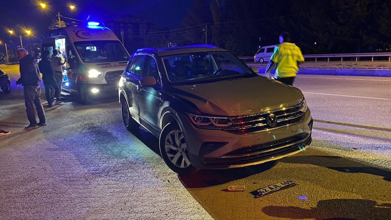 Kulu’da Otomobiller Çarpıştı: 1 Yaralı