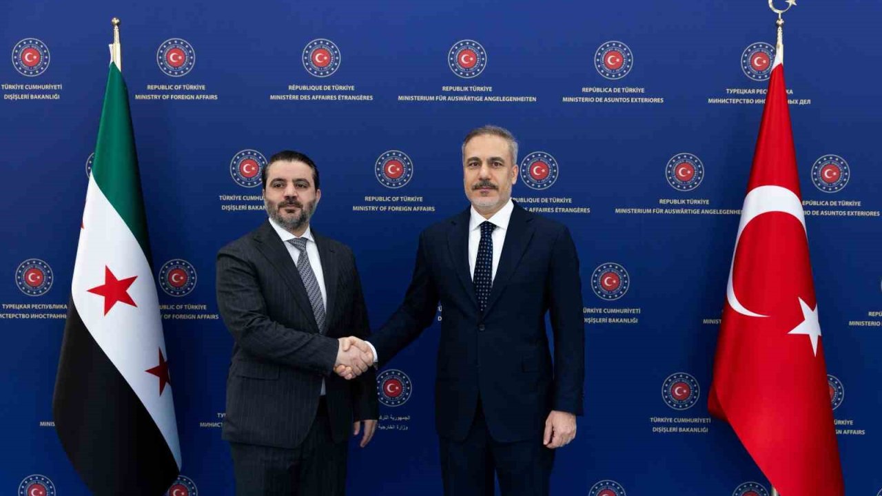 Dışişleri Bakanı Fidan, Suriyeli Mevkidaşıyla Bir Araya Geldi