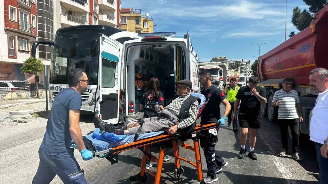 Milas’ta Tır Kazası: 1 Yaralı