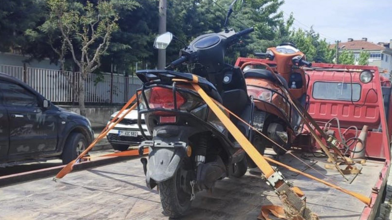 Gönen’de Plakasız Motosikletlere Yönelik Denetimler Sıklaştırıldı