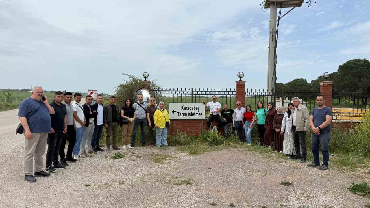 Adanalı Çiftçiler İnceleme Gezisine Katıldı