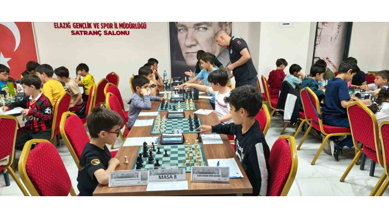 Elazığ’da Satranç Heyecanı Devam Ediyor