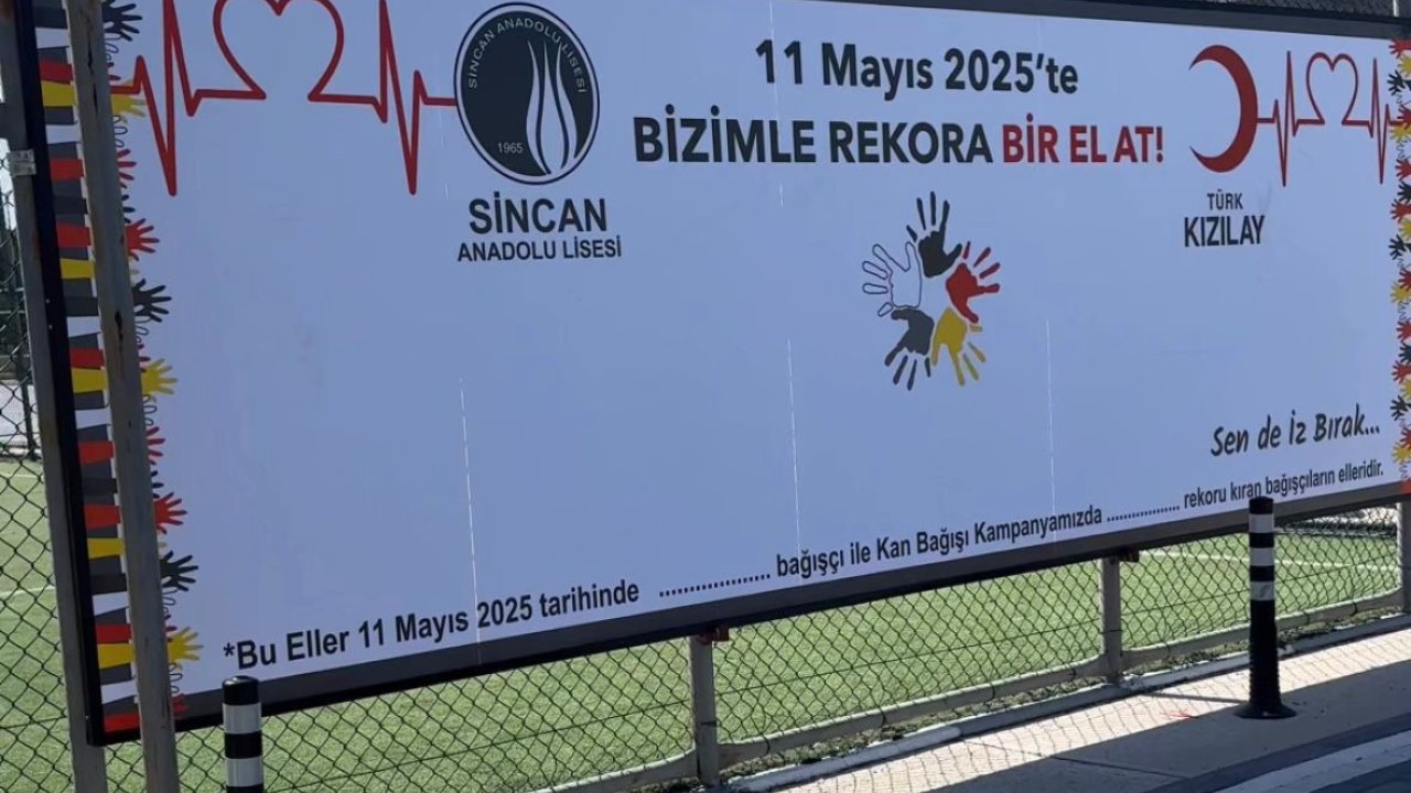 Liseli Gençlerden Kan Bağışı Rekoru