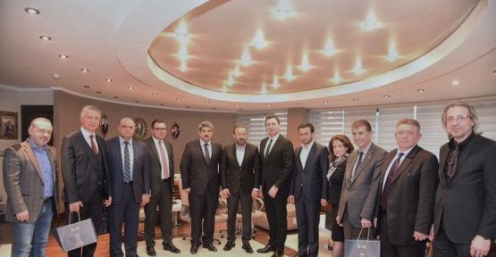 Başkan Doğan, KOTO yönetimini makamında kabul etti