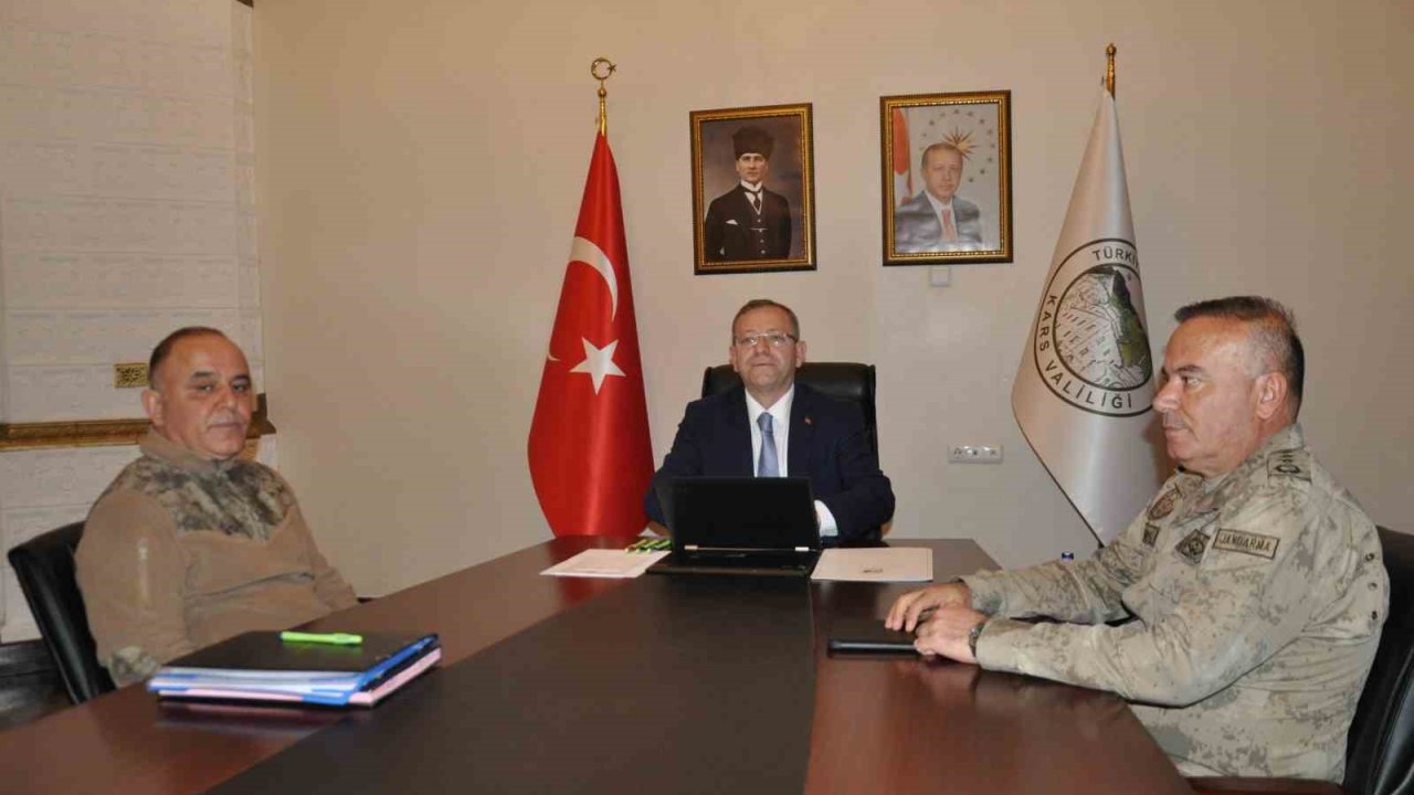 Kars’ta Nisan Ayı Asayiş Ve Güvenlik Toplantısı Yapıldı