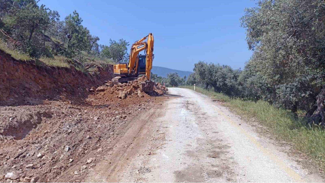 Büyükşehir’den Milas’ın Kırsal Mahallesine Ulaşım Yatırımı