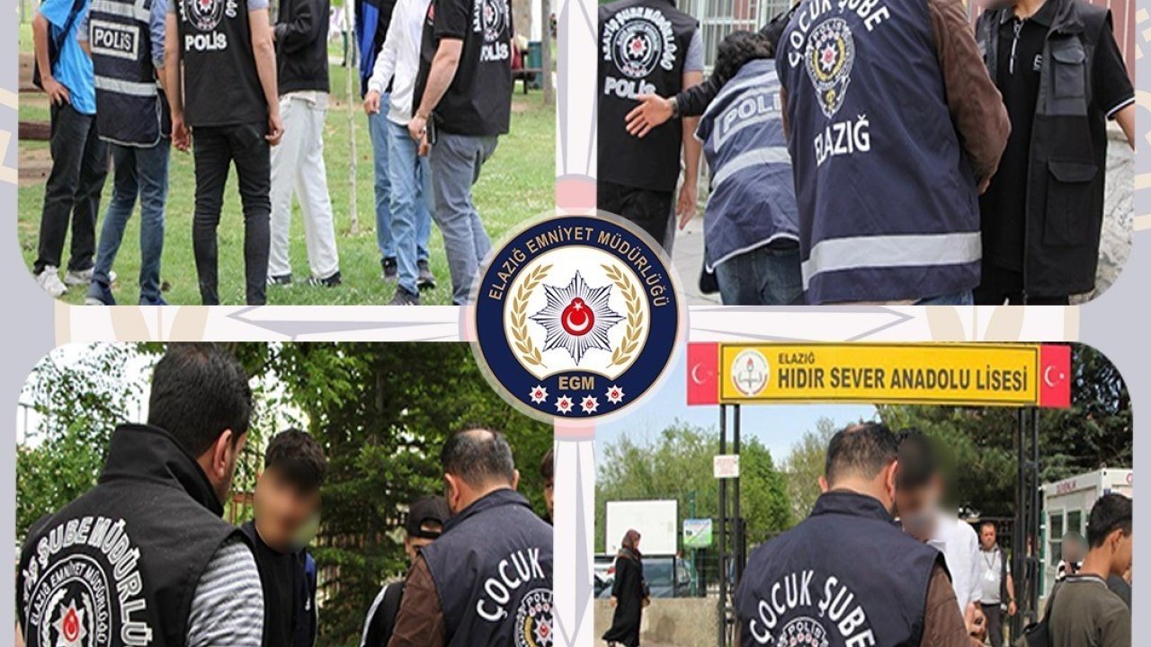 Elazığ’da 223 Okul Önü Denetlendi