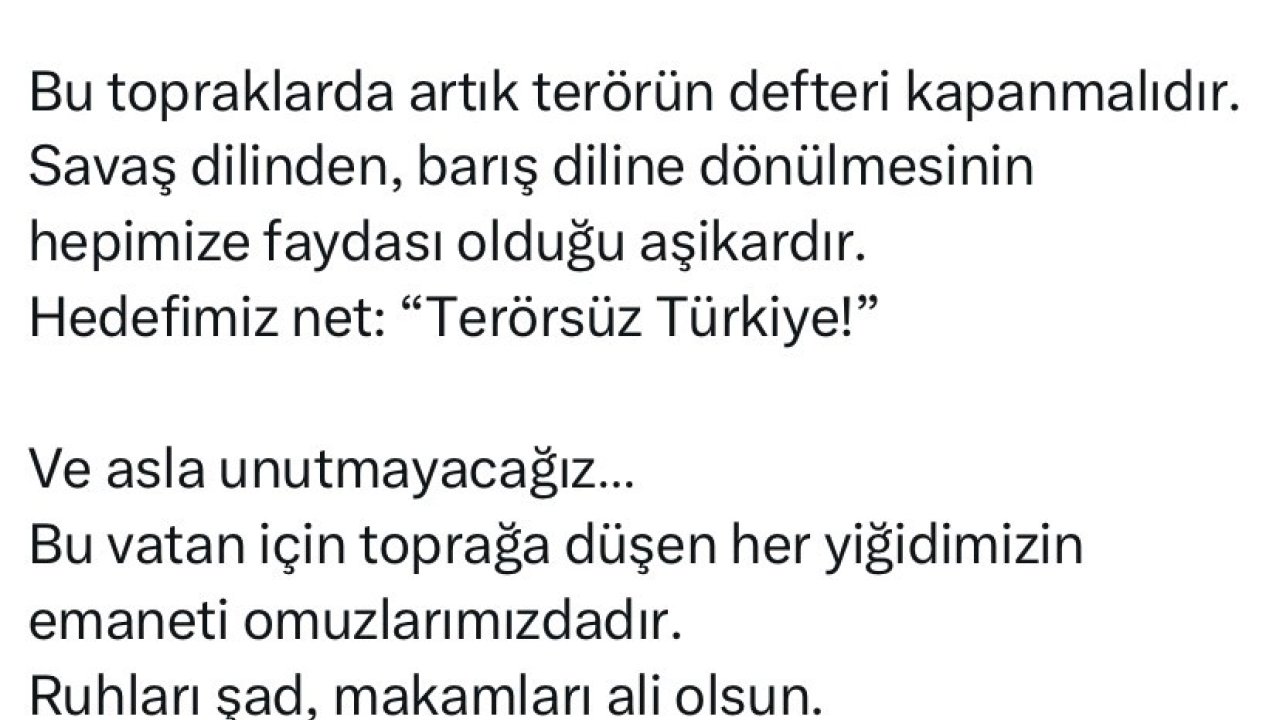 Milletvekili Hatipoğlu: