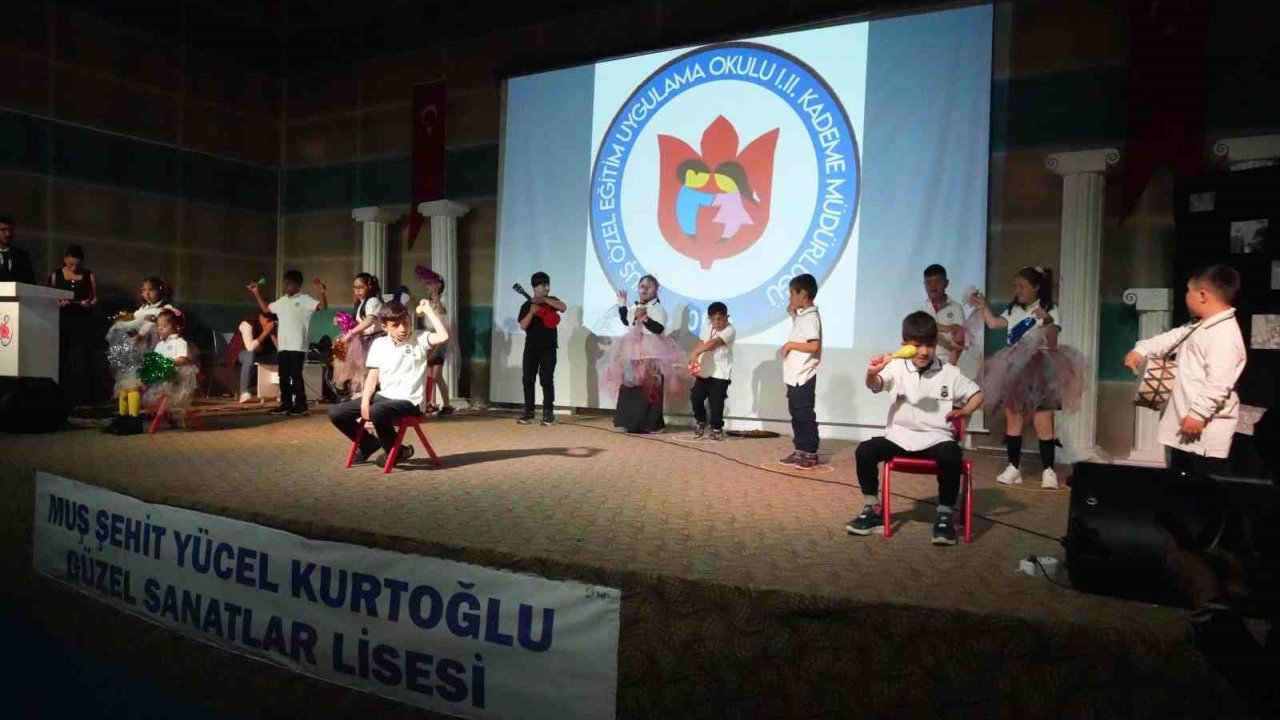 Muş’ta Özel Öğrencilerin Gösterisi Büyük Beğeni Topladı