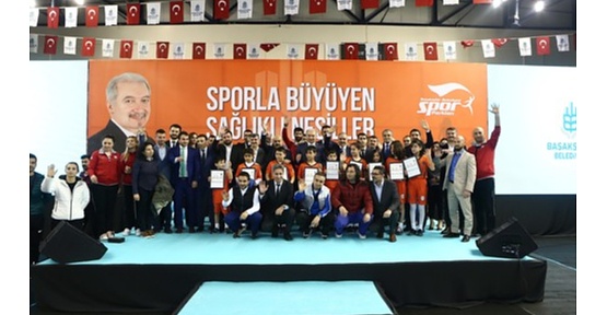 Sporla büyüyen nesilleri belediye destekliyor