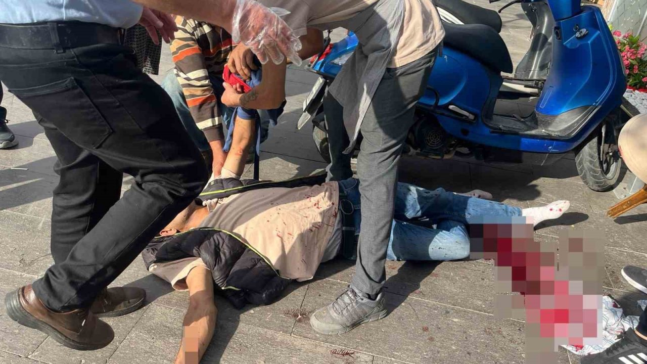 Serik’te Bıçaklı Kavgada 1 Kişi Yaralandı