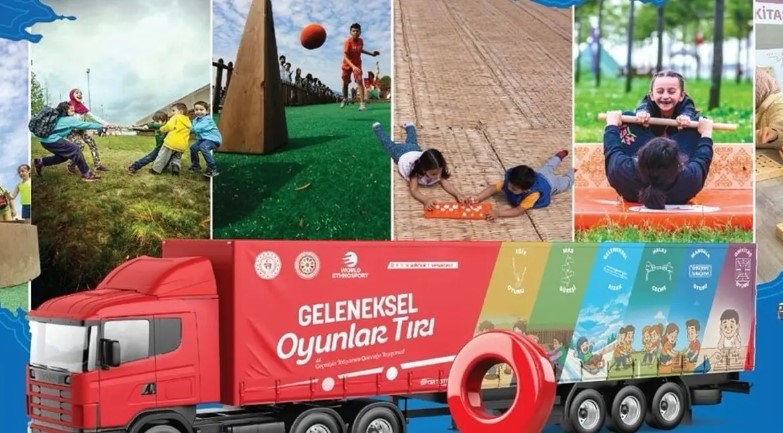 Geleneksel Oyunlar Tırı Malatya’da Çocuklarla Buluşacak