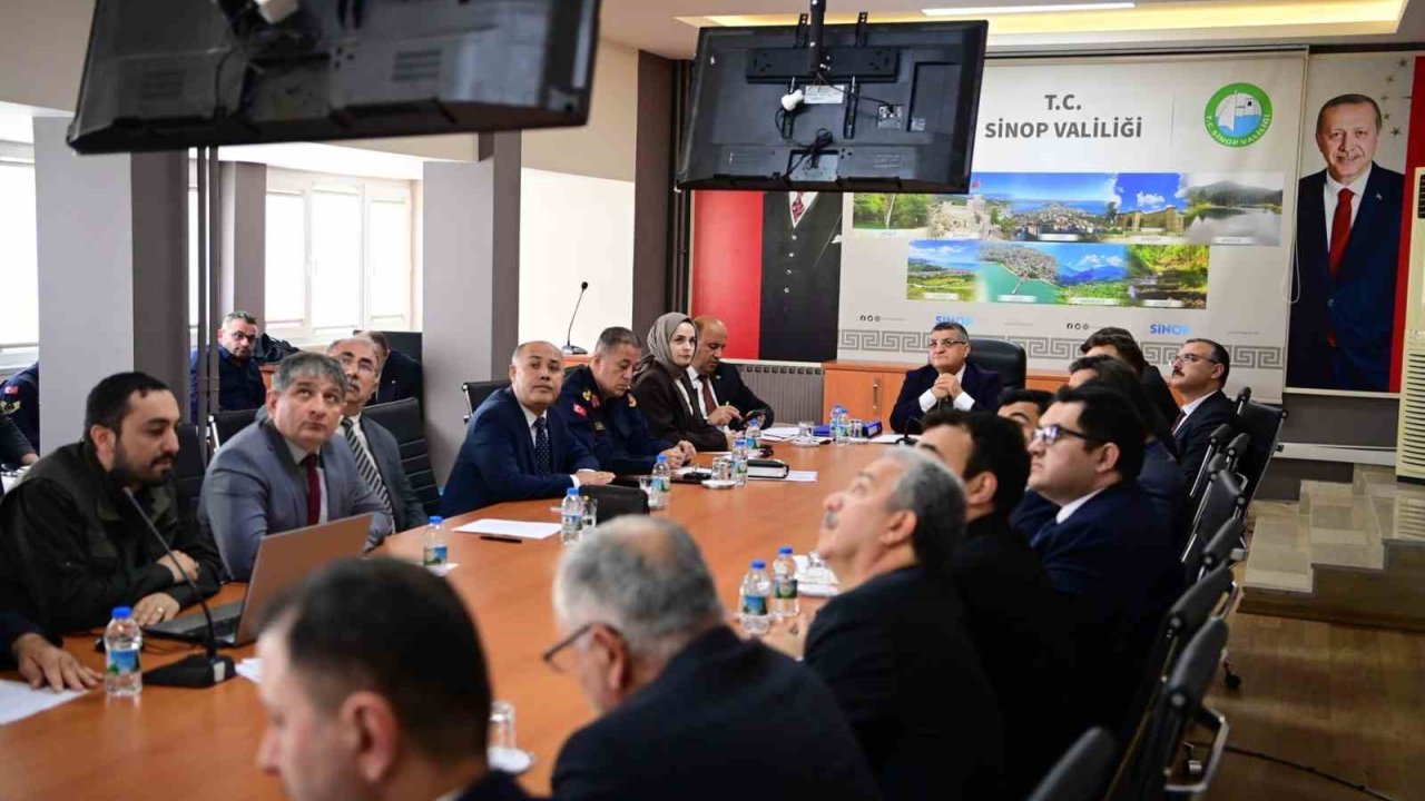 Sinop’ta İl Hayvanları Koruma Kurulu Toplantısı