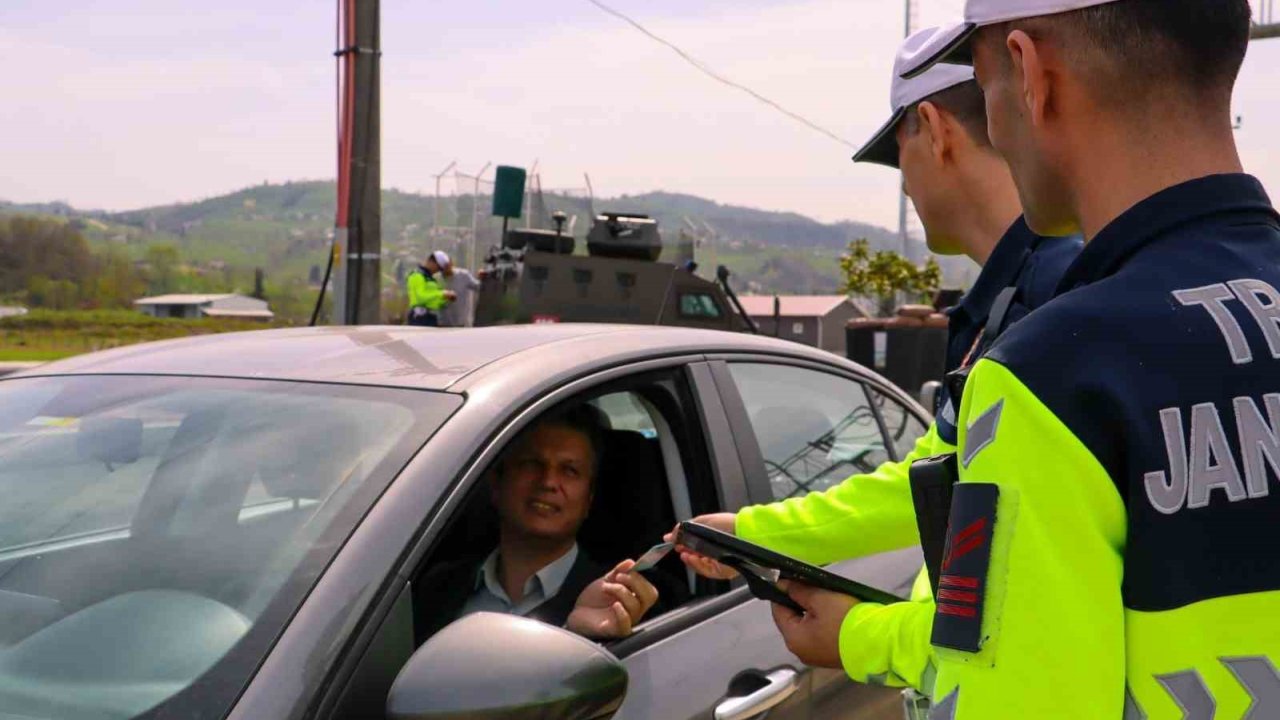 Ordu’da Jandarma Ekipleri, Bir Haftada 47 Bin Şahsı Sorguladı