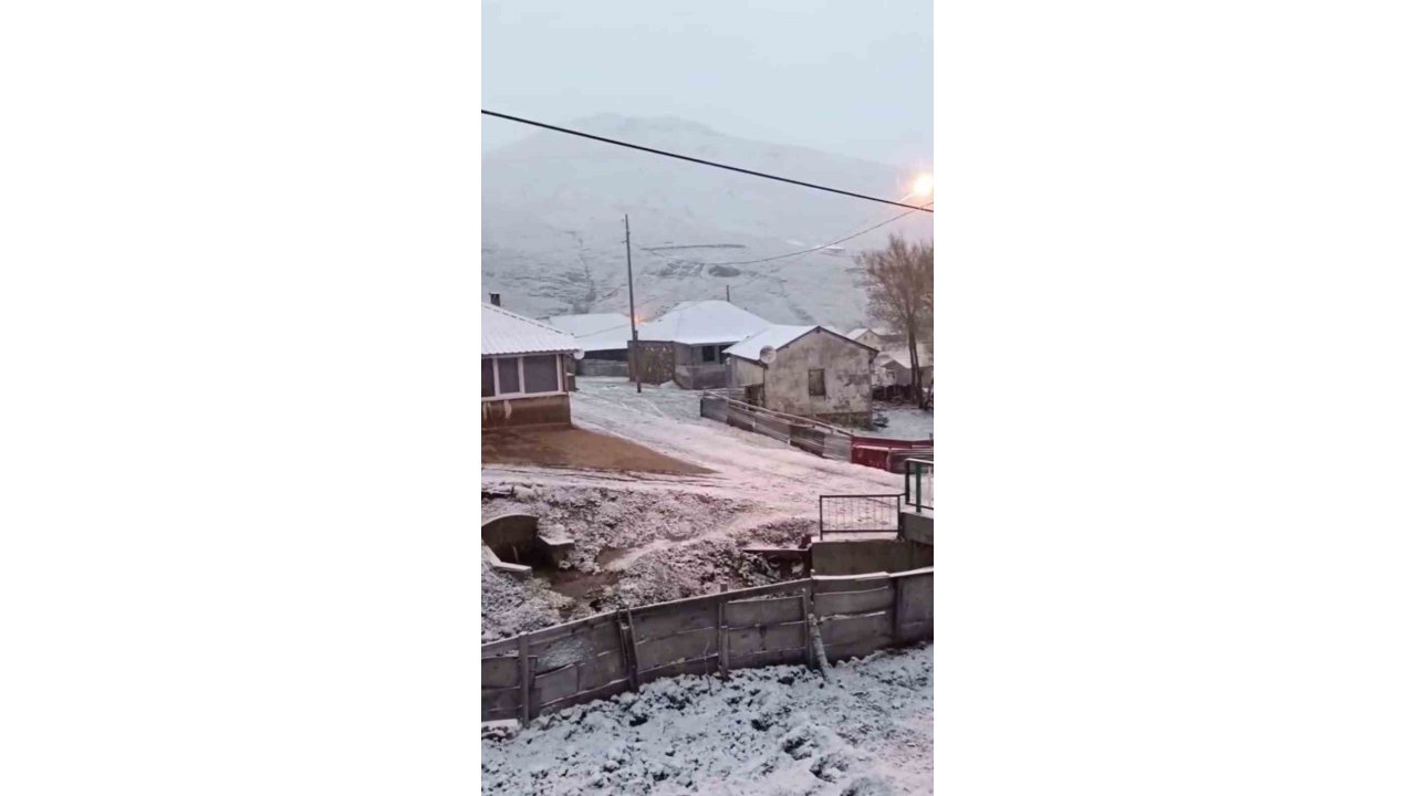 Balahor Yaylası’nda Mayıs Ayında Kar Süprizi