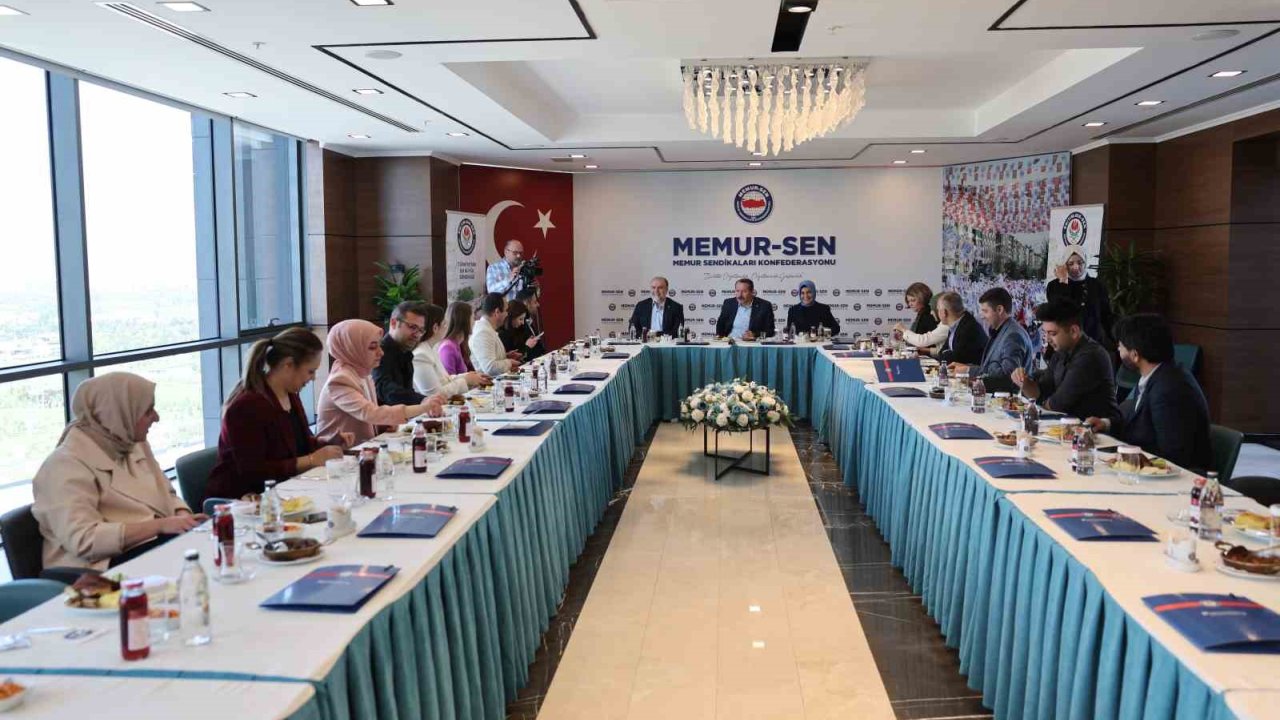 Memur-sen Genel Başkanı Yalçın: