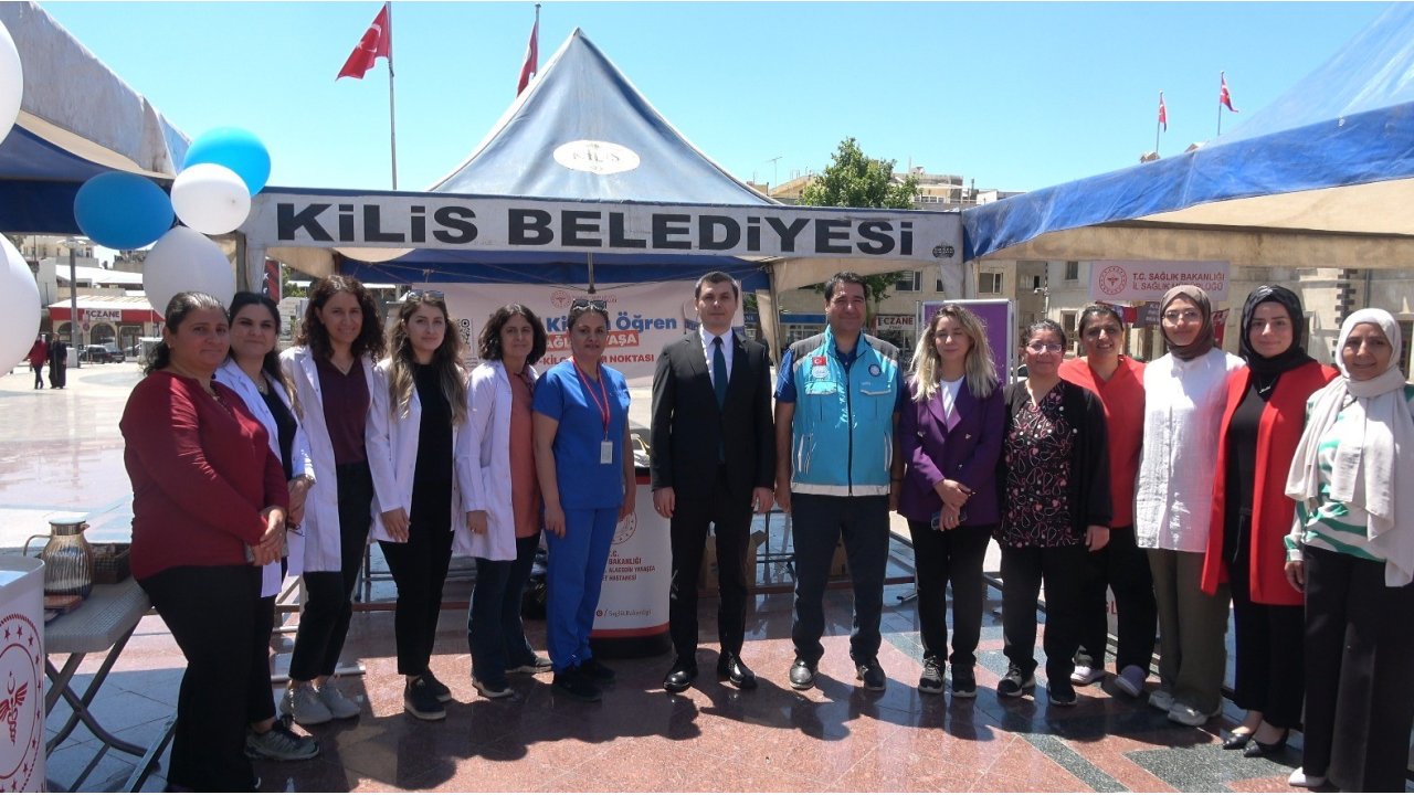Kilis’te Vatandaşlara Sağlıklı Yaşam Eğitimi Verildi