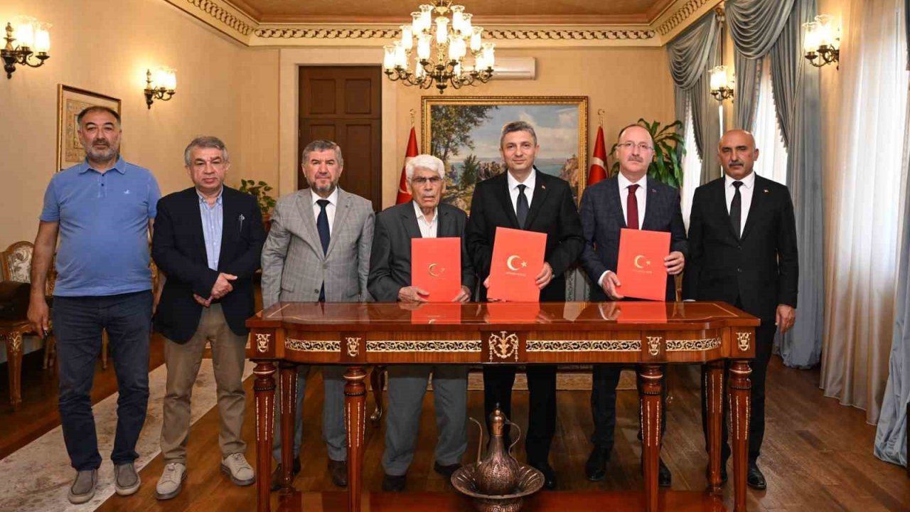 Manavgat’a 24 Derslikli Ortaokul İçin Protokol İmzalandı