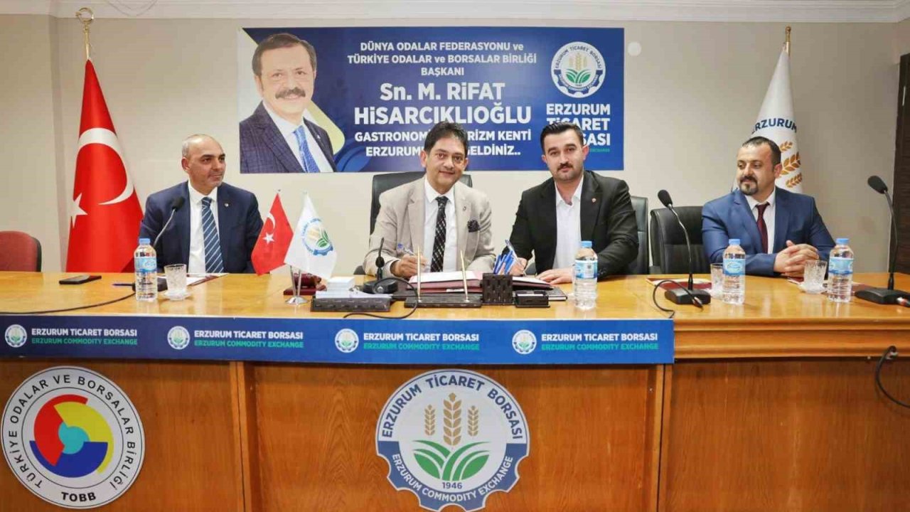 Erzurum Ve Ağrı Ticaret Borsaları Arasında