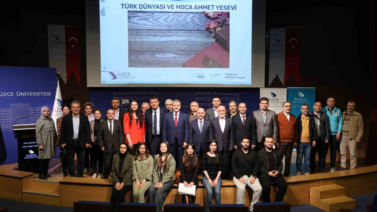 Türk Dünyası Ve Hoca Ahmet Yesevi Konuşuldu