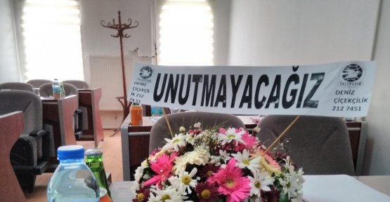 Belediye meclis toplantısında CHP’li üyeye anma