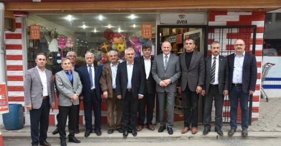 Başkan Keleş, ilçe ziyaretlerini sürüyor