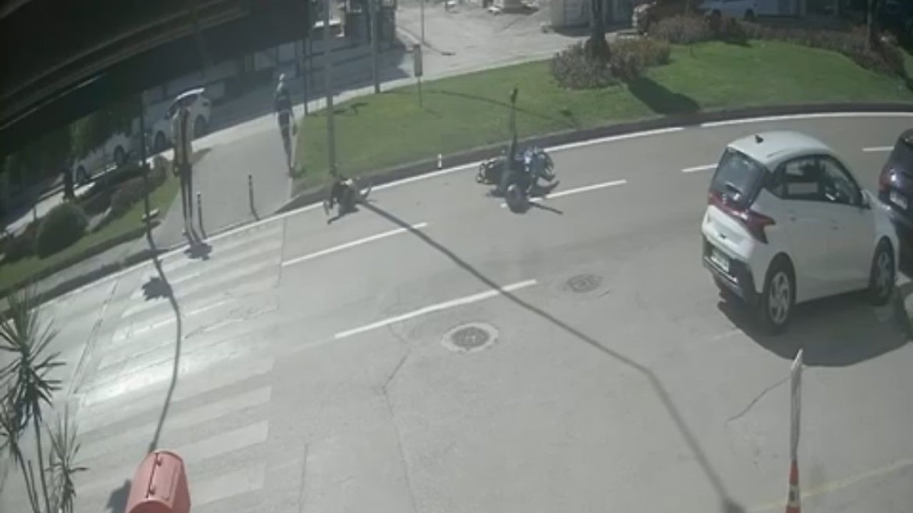 Yaya Geçidinde Dehşet Anları...