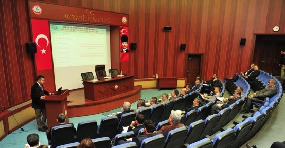 Osmaniye su yönetimi koordinasyon kurulu toplantısı yapıldı