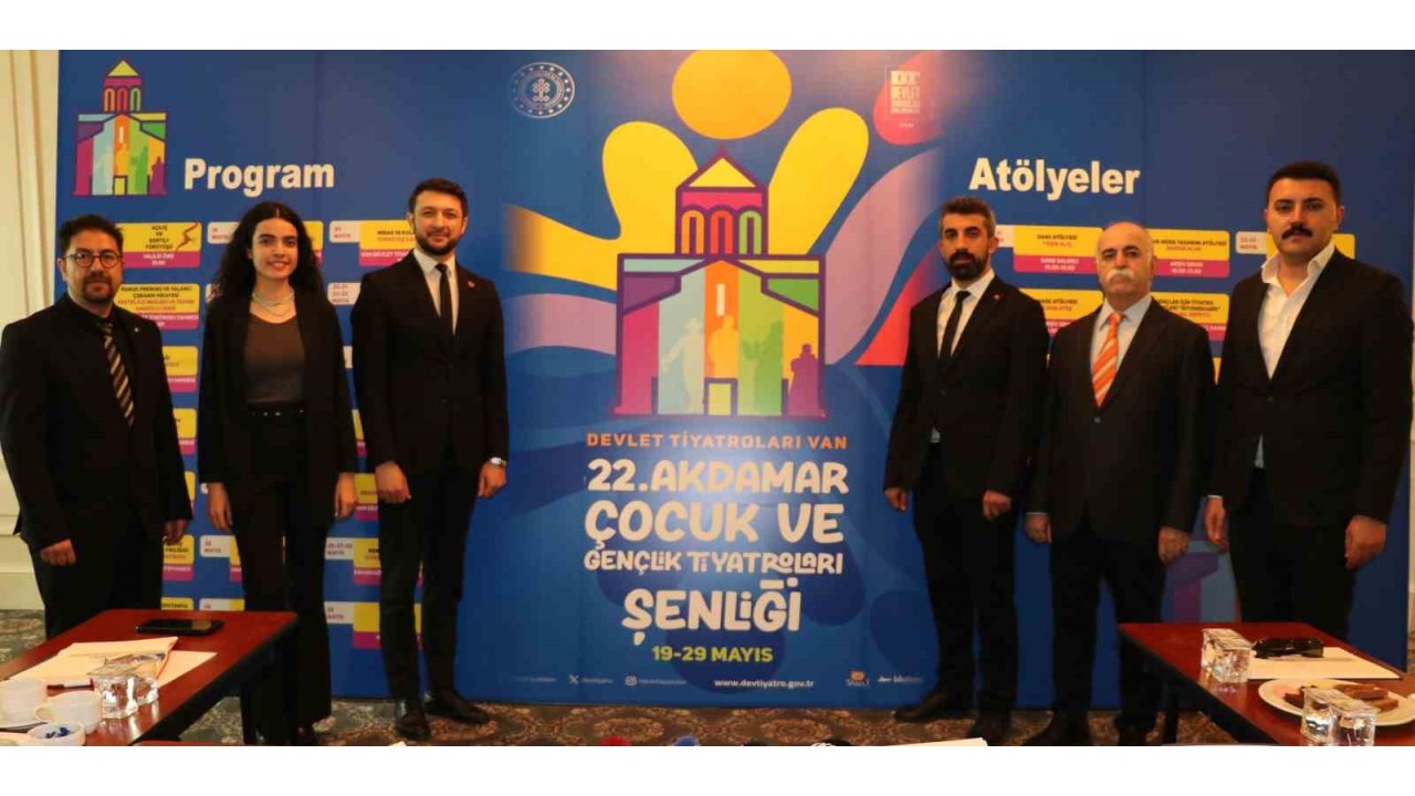 Van Akdamar Çocuk Ve Gençlik Tiyatroları Şenliği Başlıyor