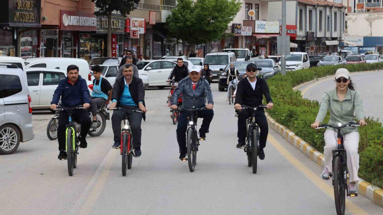 Yahyalı’da Bisiklet Turu Düzenlendi