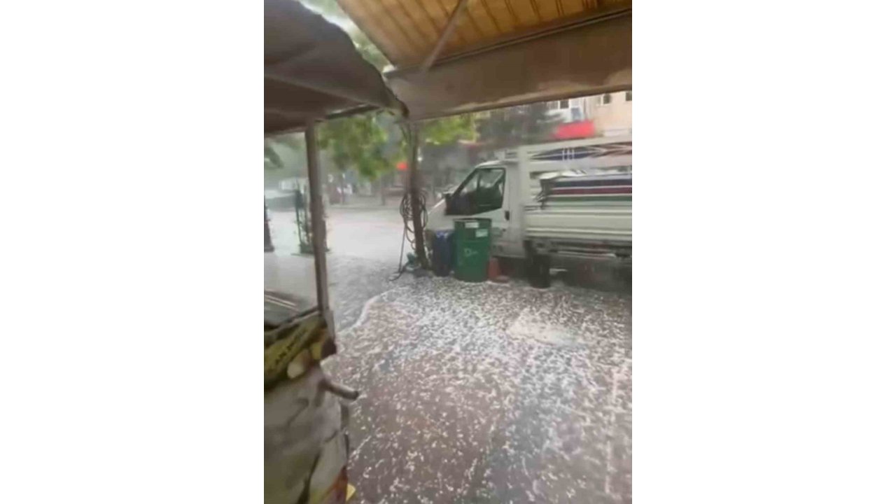 Batman’da Dolu Kenti Beyaza Bürüdü