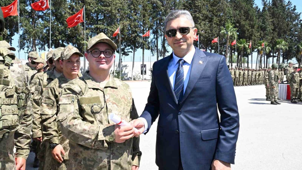 Antalya’da 52 Özel Birey Askerlik Gurunu Yaşadı