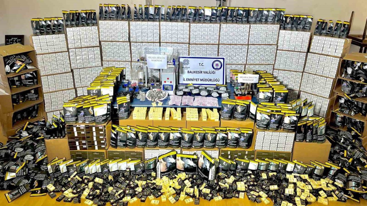 Gönen’de Kaçak Tütün Operasyonu: 5 Şüpheli Gözaltında